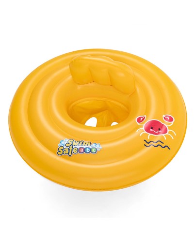 Bestway Bouée Bébé 1-2 Ans 76cm: Siège Gonflable Piscine/Plage
