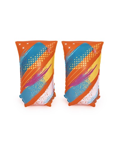 Bestway Gilet de Sauvetage Enfant 3-6 Ans Gonflable 41x30cm - Piscine/Plage
