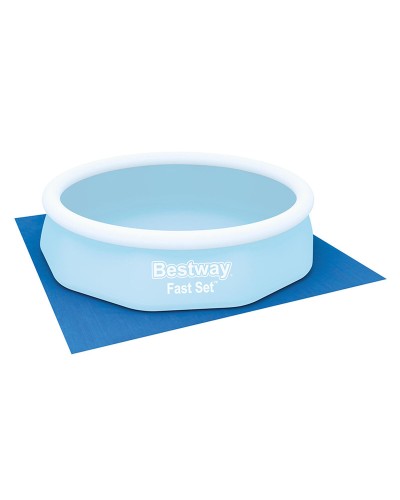 Bestway Pool Schutzmatte 335x335cm - Rutschfeste, abnehmbare Unterlage
