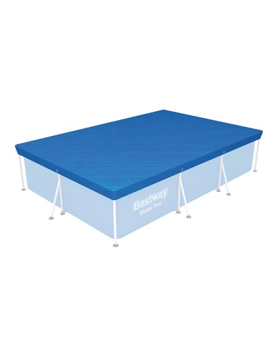 Bestway Rectangular Pool Cover 300x201x66cm Blue

