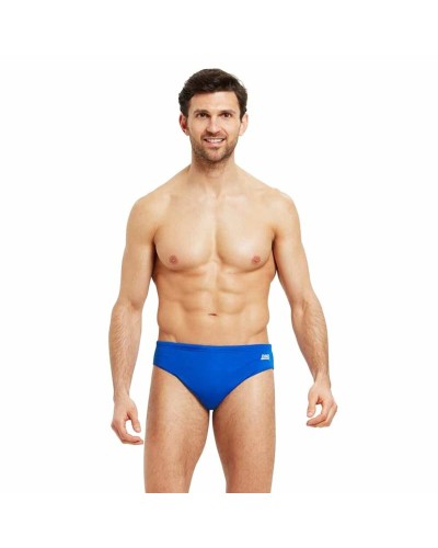 Zoggs Cottesloe Racer: Men's Blue Slip, Performance and Comfort
