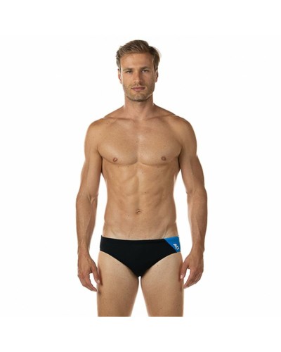 Aquarapid Slip Homme Maillot de Bain Noir - Tissu Technique Slip de Bain
