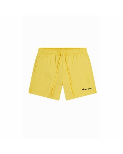Champion Men's Yellow Costume - Beach, Quick Drying, Logo
