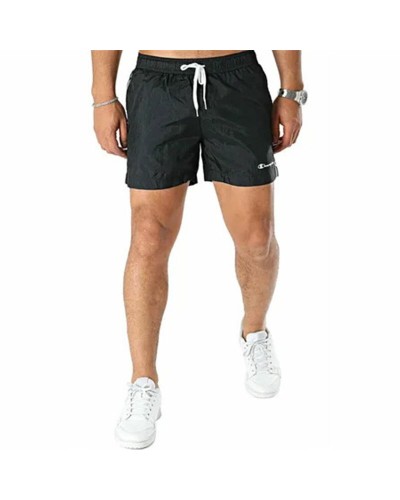 Traje de Baño Champion Negro para Hombre - Bañador de Playa, Secado Rápido
