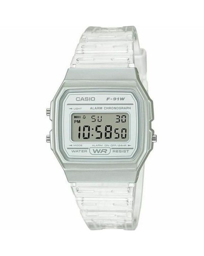 Casio F-91WS-7EF Digitaluhr Unisex - Stoppuhr und Alarm
