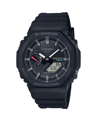 Casio G-Shock GA-B2100-1AER: Reloj de Hombre Negro, Bluetooth, Resistente
