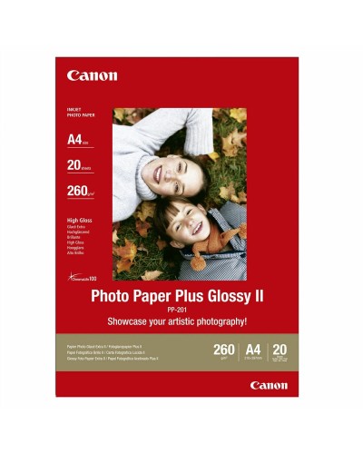 Kiiltävä valokuvapaperi Canon Plus Glossy II A4