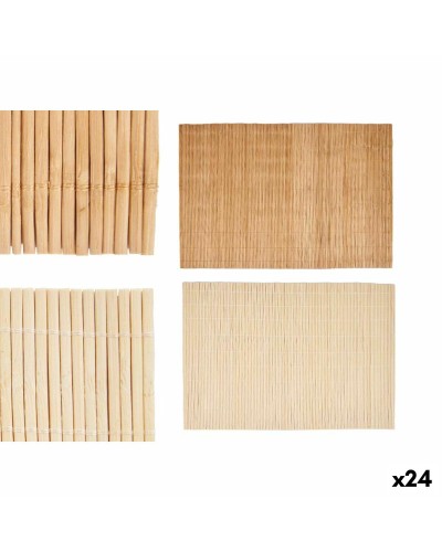 Table Mat Kinvara AR1810524-2 Bamboo 30 x 44 cm (24 Units)