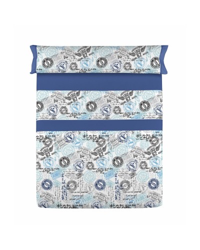 Draps Lois SELLOS Bleu Osimano pour des Nuits Sereines et Confortables
