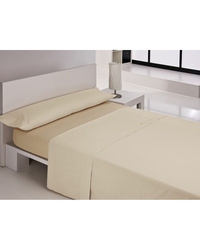 Pierre Cardin CORALINA FORESTA PO Beige Einzelbettlaken, wärmend und weich
