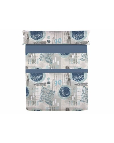 Pierre Cardin CALIFORNIA Single Bed Sheets, Light Blue - Soft and Comfortable
