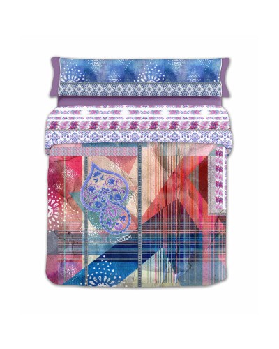 Noorse hoes Lois JAVA P. Mauve 144 Draden 150 x 230 cm