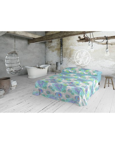 Set beddengoed Lois ALBANY Blauw Bed van 180