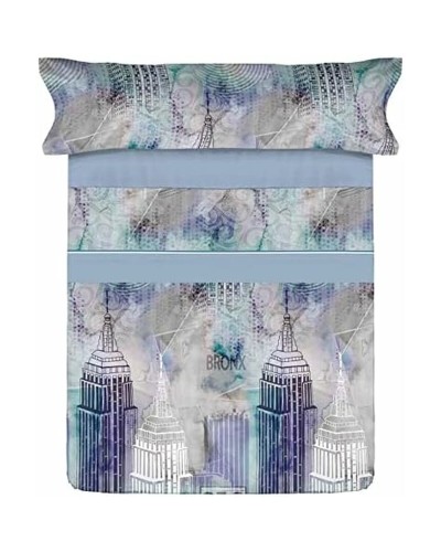 Set beddengoed Pierre Cardin SKYLINE Blauw Bed van 105