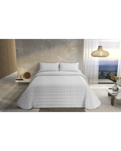 Couette Pierre Cardin Ondas Blanc Aile Française 3 Pièces
