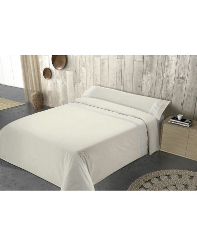 Parure de lit Pierre Cardin ELISA Beige Double, 3 Pièces
