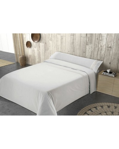 Copripiumino Pierre Cardin ELISA Bianco Matrimoniale 3 Pezzi