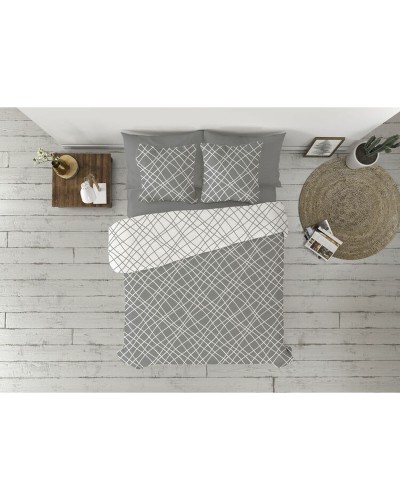 Dekbedovertrek set Pierre Cardin CRUCE Grijs Bed van 90 3 Onderdelen