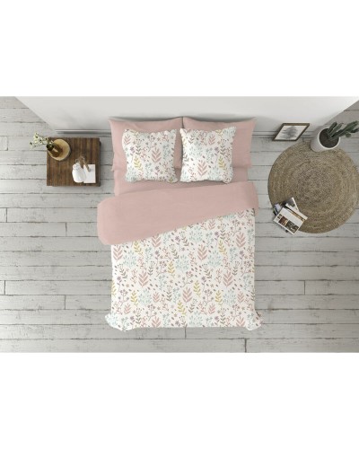 Housse de couette Pierre Cardin AURIN 2 pièces Rose, Style Aile Française
