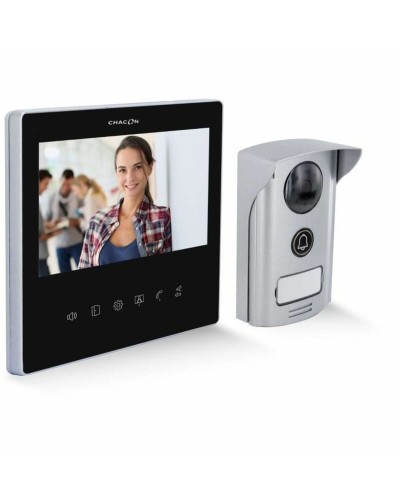 Interphone Intelligent Chacon 34864 : Vidéo HD, Vision Nocturne, Contrôle à Distance
