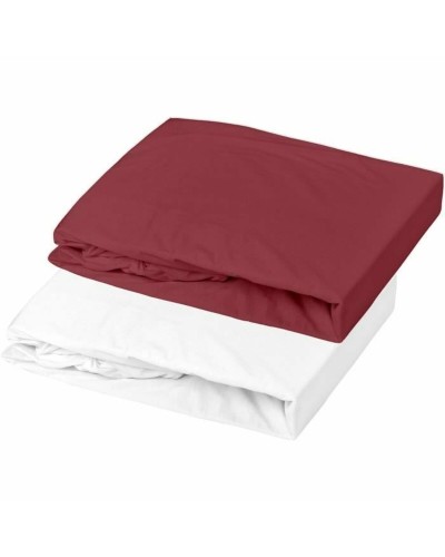 Sábana Bajera Ajustable Domiva Rosa - Super King - 280TC - Algodón
