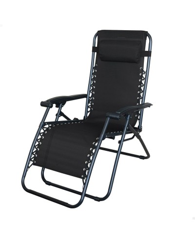 Lit Aktive Noir : 52 x 102 x 68 cm pour un sommeil réparateur.
