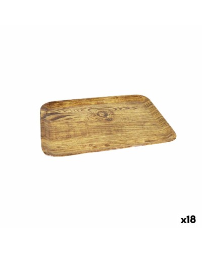 La Mediterránea Melamine Tray | 27 x 21.5 x 1.5 cm | Pack of 18
