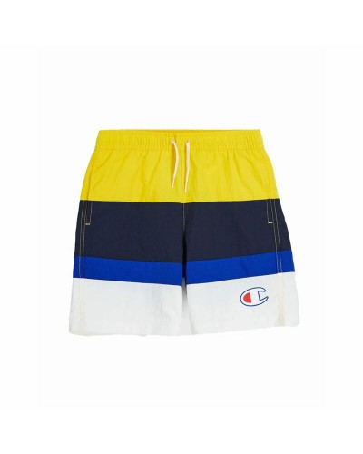 Champion Traje de Baño Niño Amarillo - Ideal para la Playa
