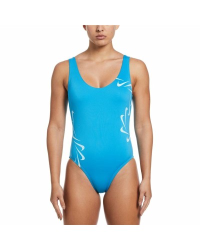 Naisten uimapuku Nike U-Back One Piece Indigo