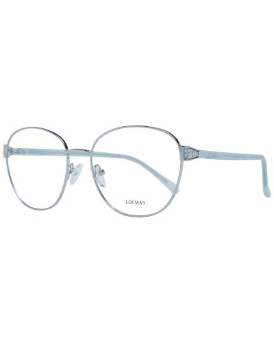Locman Women's Glasses LOCV004 58SIL - Elegant Silver Frame
