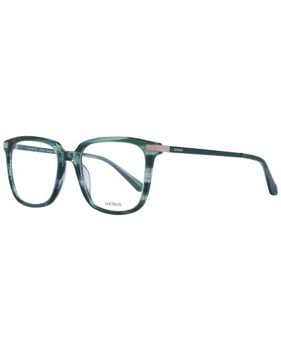 Locman LOCV020S : Monture de Lunettes Homme 53 Vert - Design Italien

