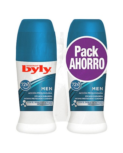 Byly Desodorante Roll-on Hombre 50ml (2 Unidades) - Protección Larga Duración
