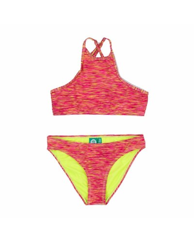 Go & Win Bikini Bambina Wrange Rosa Scuro - Costume da Bagno Sportivo
