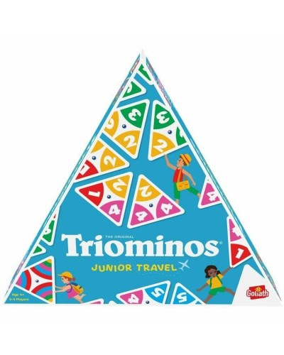 Goliath Triominos Junior Travel - Jeu de Société pour Enfants, Voyage
