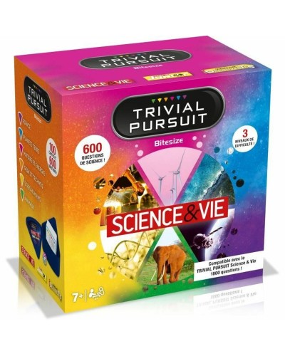Winning Moves Trivial Pursuit Voyage Science & Vie - Juego de Mesa de Preguntas
