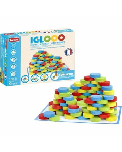 Jeujura Iglooo: Holzbauspiel für Kinder
