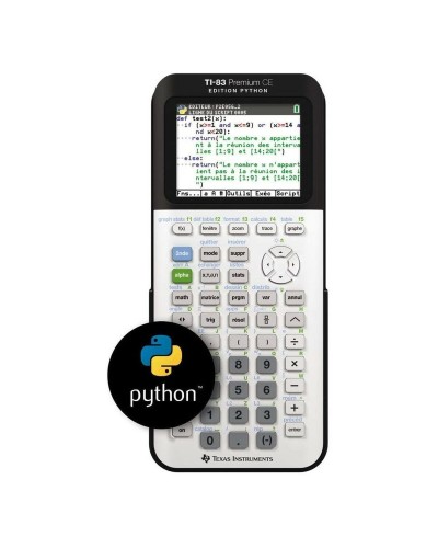 VudúKnives 83PREP Calculadora Científica Negra/Blanca - Plástico
