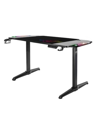 Spirit of Gamer Headquarter 800: Scrivania Gaming 140x60 cm - Nero/Legno MDF
