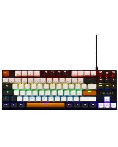 The G-Lab Keyz Rubidium - Clavier Gaming Azerty Français Rétroéclairé
