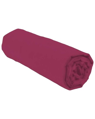 Sábana Bajera Ajustable Lovely Home LH71612 Fucsia Rose 140 x 190 + 30 cm