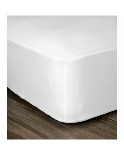 Drap housse Lovely Home Blanc Lit double 180 x 200 180 x 200 cm