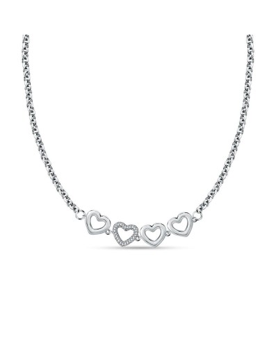 Damhalsband Morellato SAVO30 Silvrig