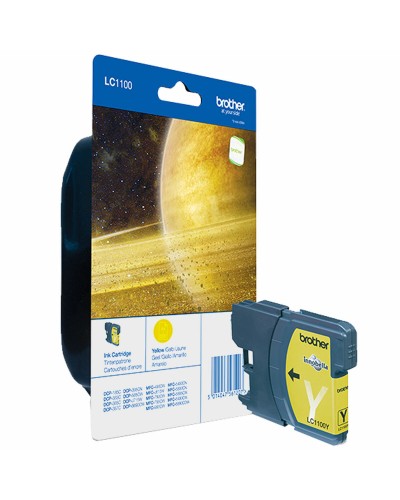 Originele inkt cartridge Brother LC-1100Y Geel