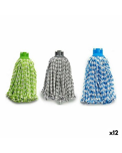 Balai à Franges Microfibre Vileda SuperMocio 10x34x10cm - 12 Pièces
