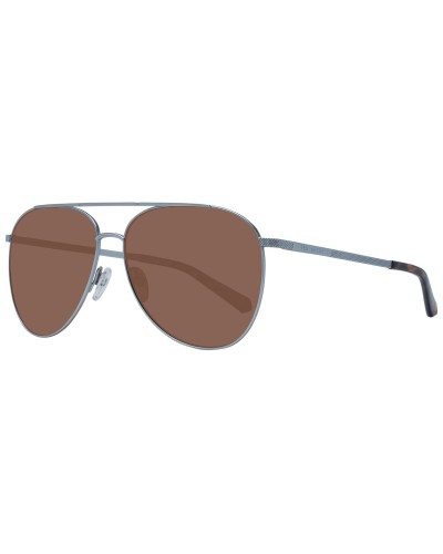 Ted Baker TB1510 Lunettes de Soleil Homme - Monture Marron, Verres Verts 60/80
