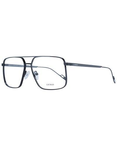 Locman LOCV021 Men's Eyeglasses Frame 58BLK - Italian Design
