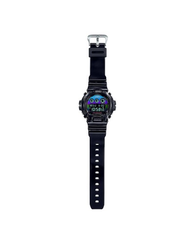 Casio DW-6900RGB-1ER Reloj Digital para Hombre - Negro/Multicolor, Ø 54mm - Resistente
