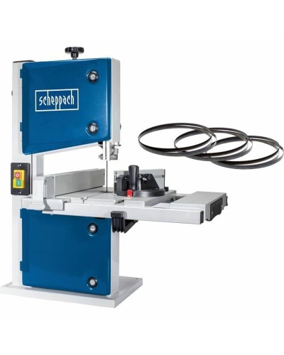 Scheppach HBS30 Bandsäge: 350 W Leistung, 125 mm Sägeblattdurchmesser, Ideal für präzise Schneidarbeiten
