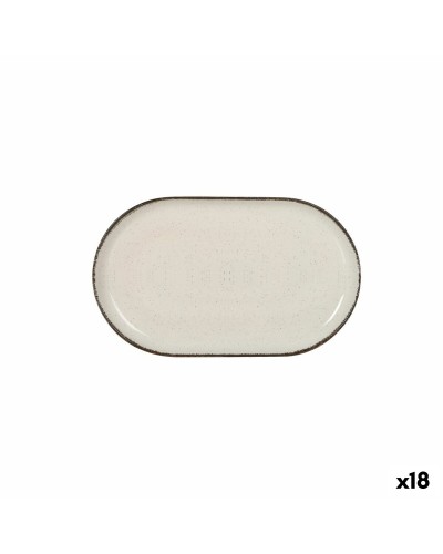 Snackdienblad La Mediterránea Anllo Ovalen 25 x 15 x 2,2 cm (18 Stuks)