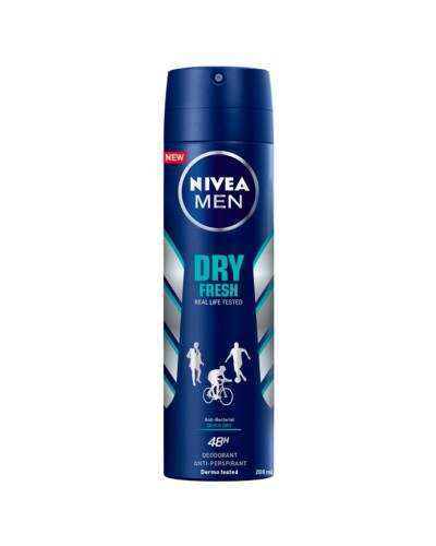 Nivea Deodorante Spray Dry Fresh 200ml - Protezione Asciutta Lunga Durata
